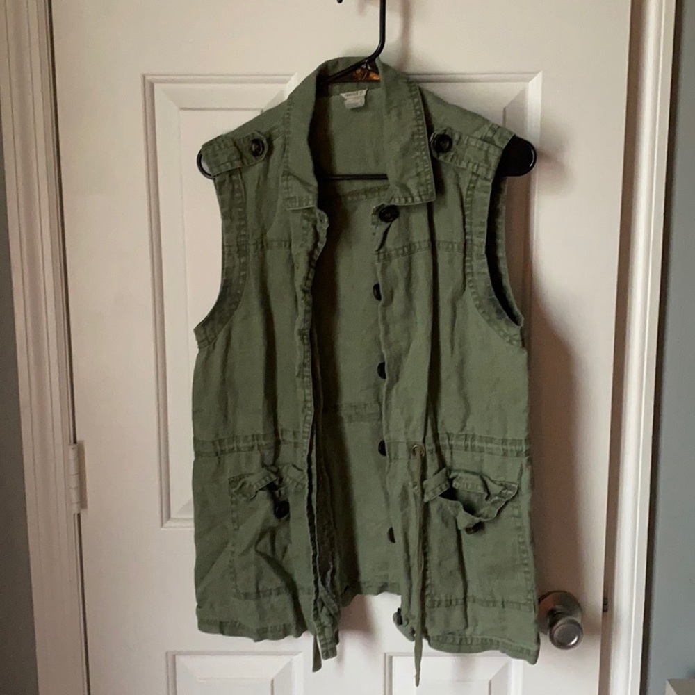 Green Utility Vest